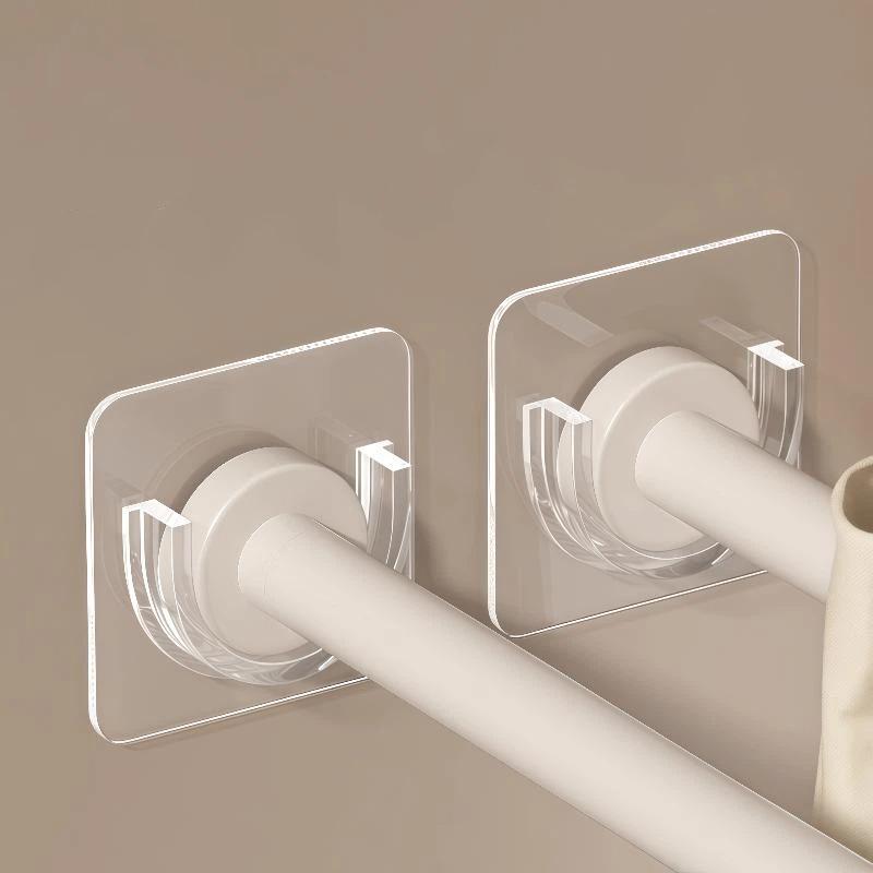 Fishing Rod Holder - Беспробковые прозрачные самоклеящиеся кронштейны для карнизов,