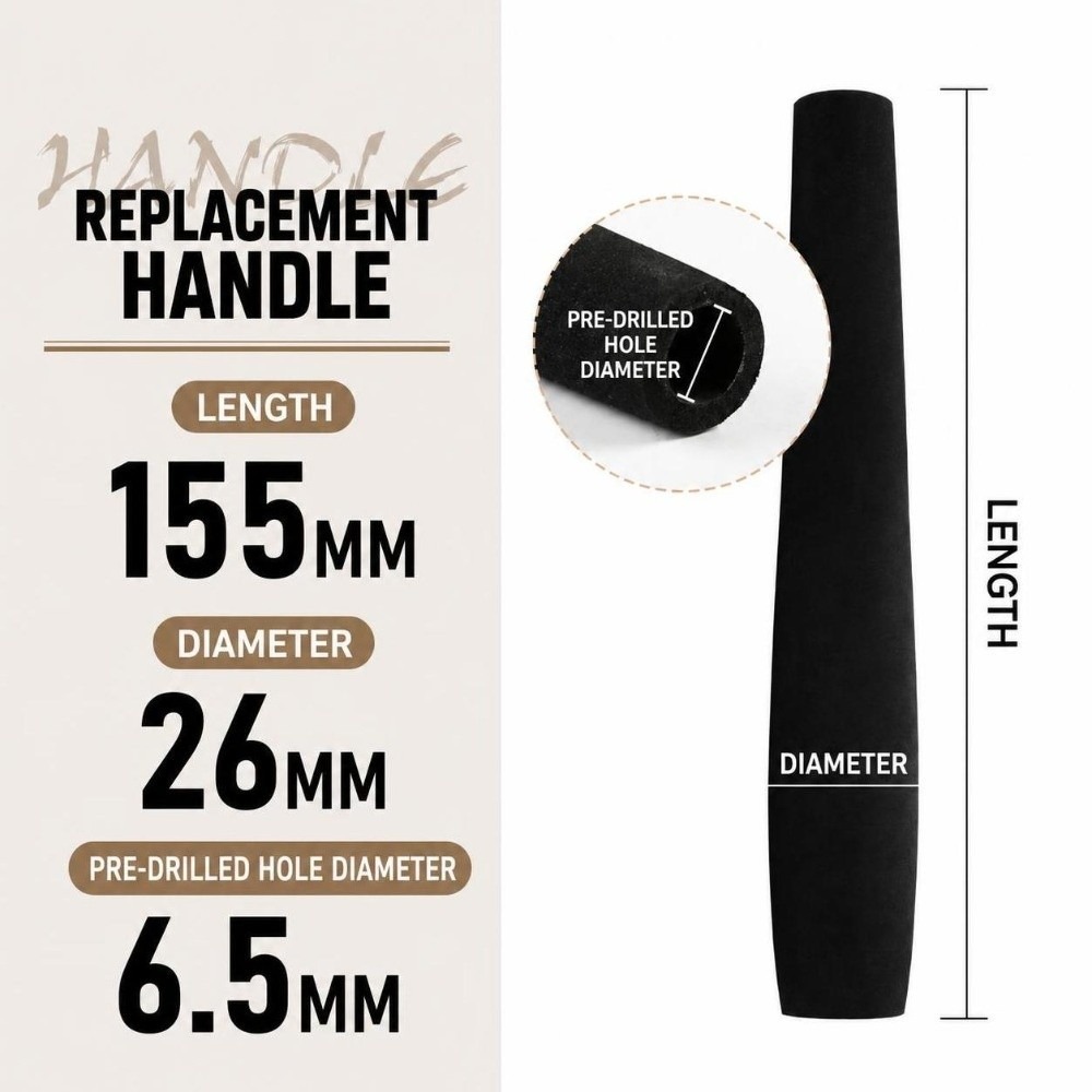 Fishing Rod Repair Kit - Рукоятка для удочки из ЭВА, мини-размер,