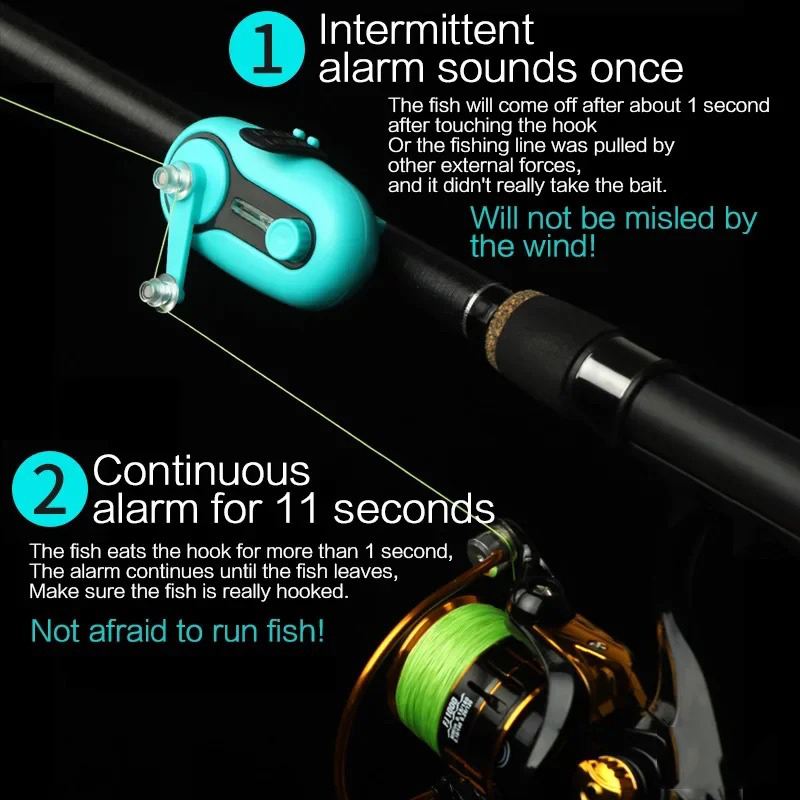 Новый электронный сигнализатор – обзор и цена Fishing Rod Casting